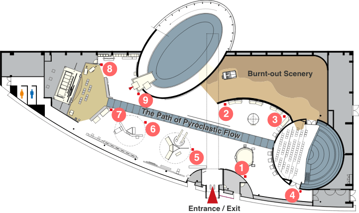 map of Exhibition